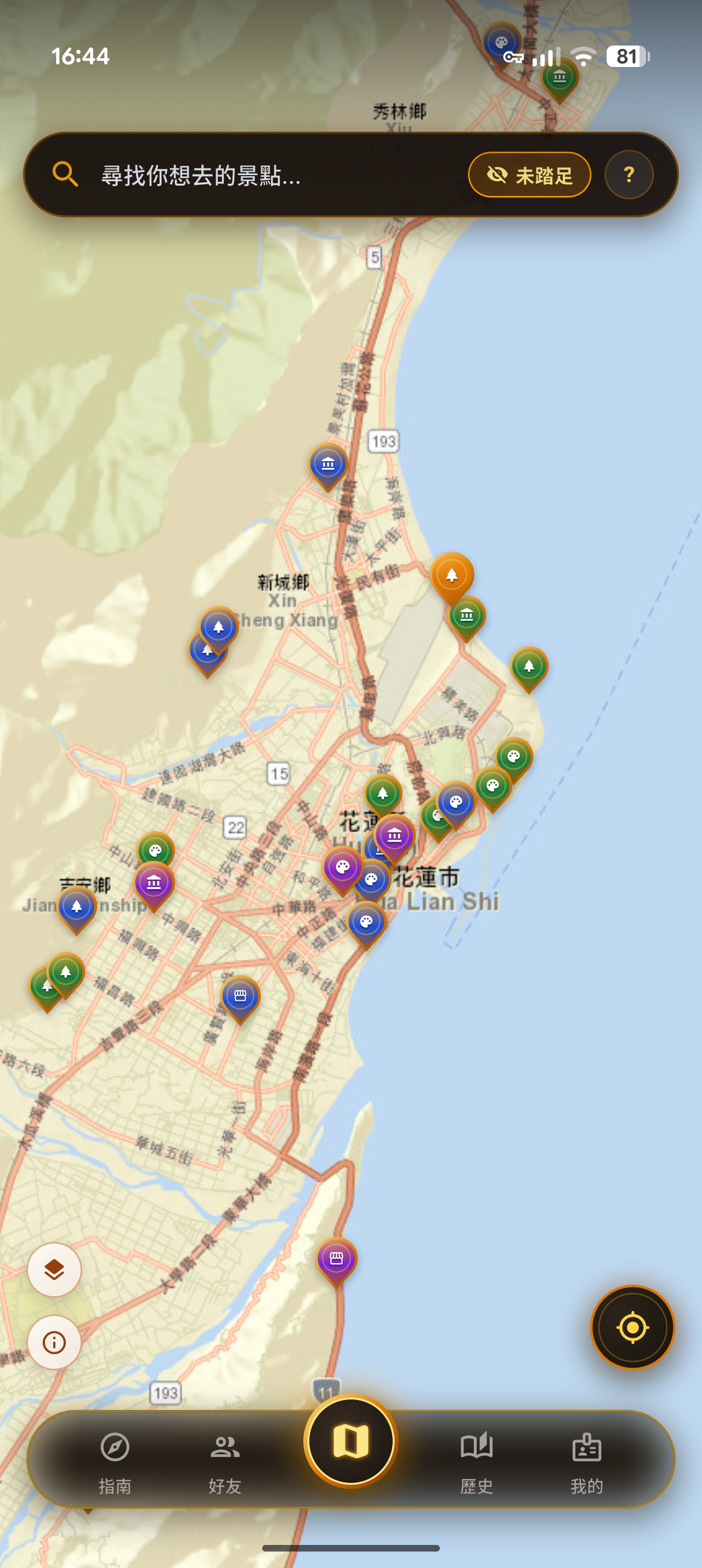 流浪者旅團 主地圖探索實機畫面